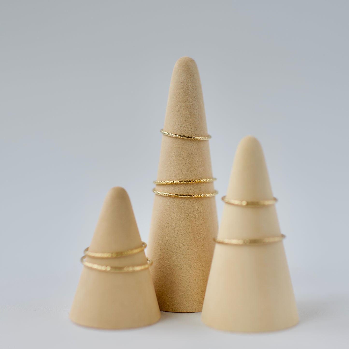 14k Gold Fill, Leveling Up, Sparkle Stacker Ring