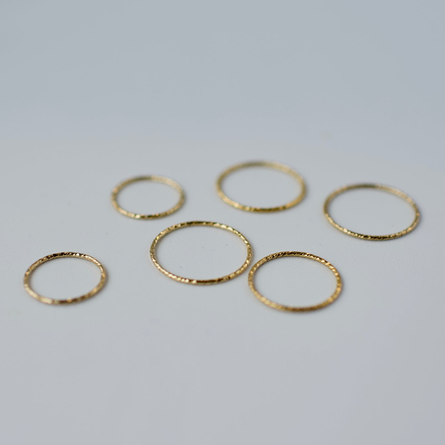 14k Gold Fill, Leveling Up, Sparkle Stacker Ring
