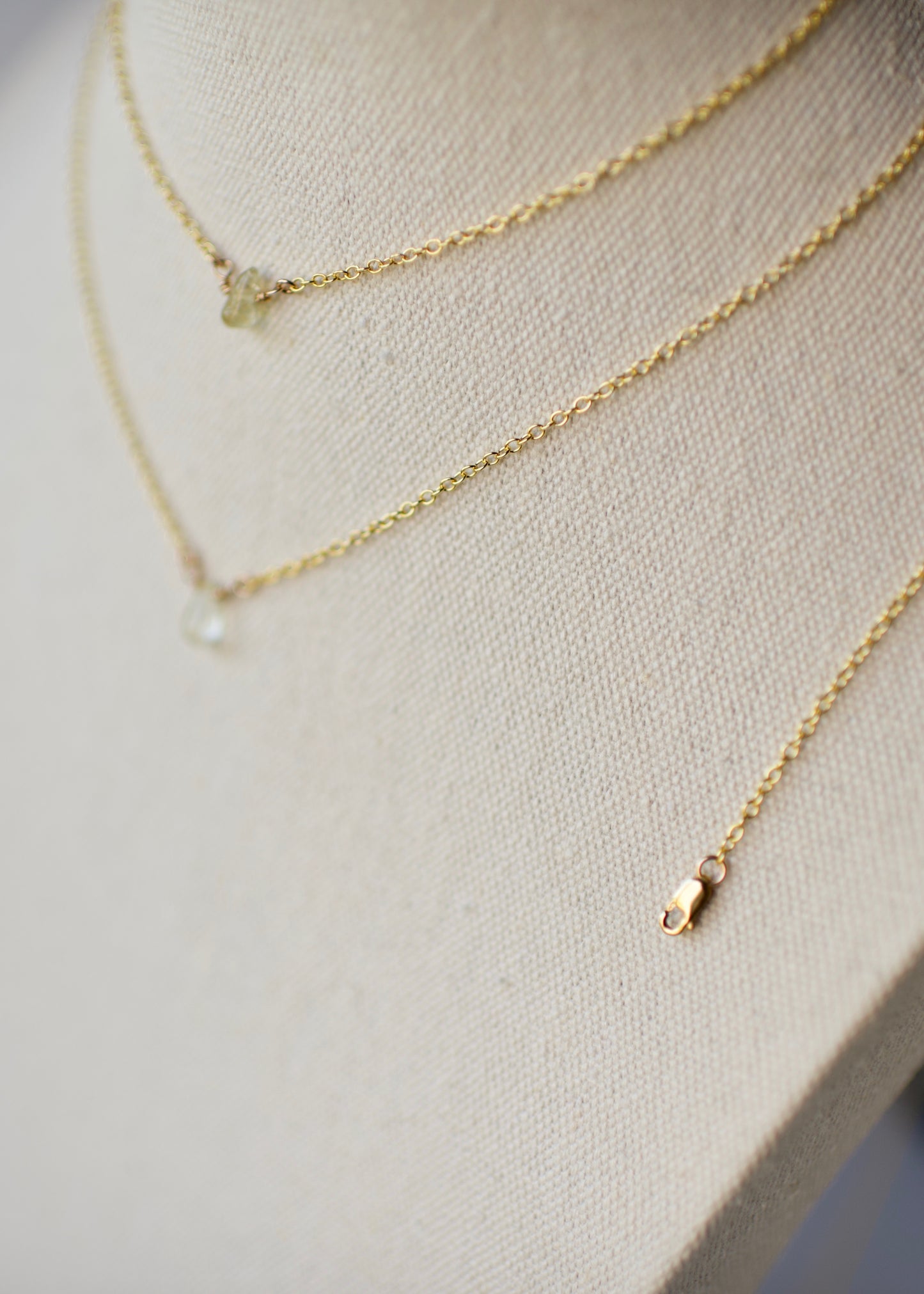 Citrine Dew Drop Necklace