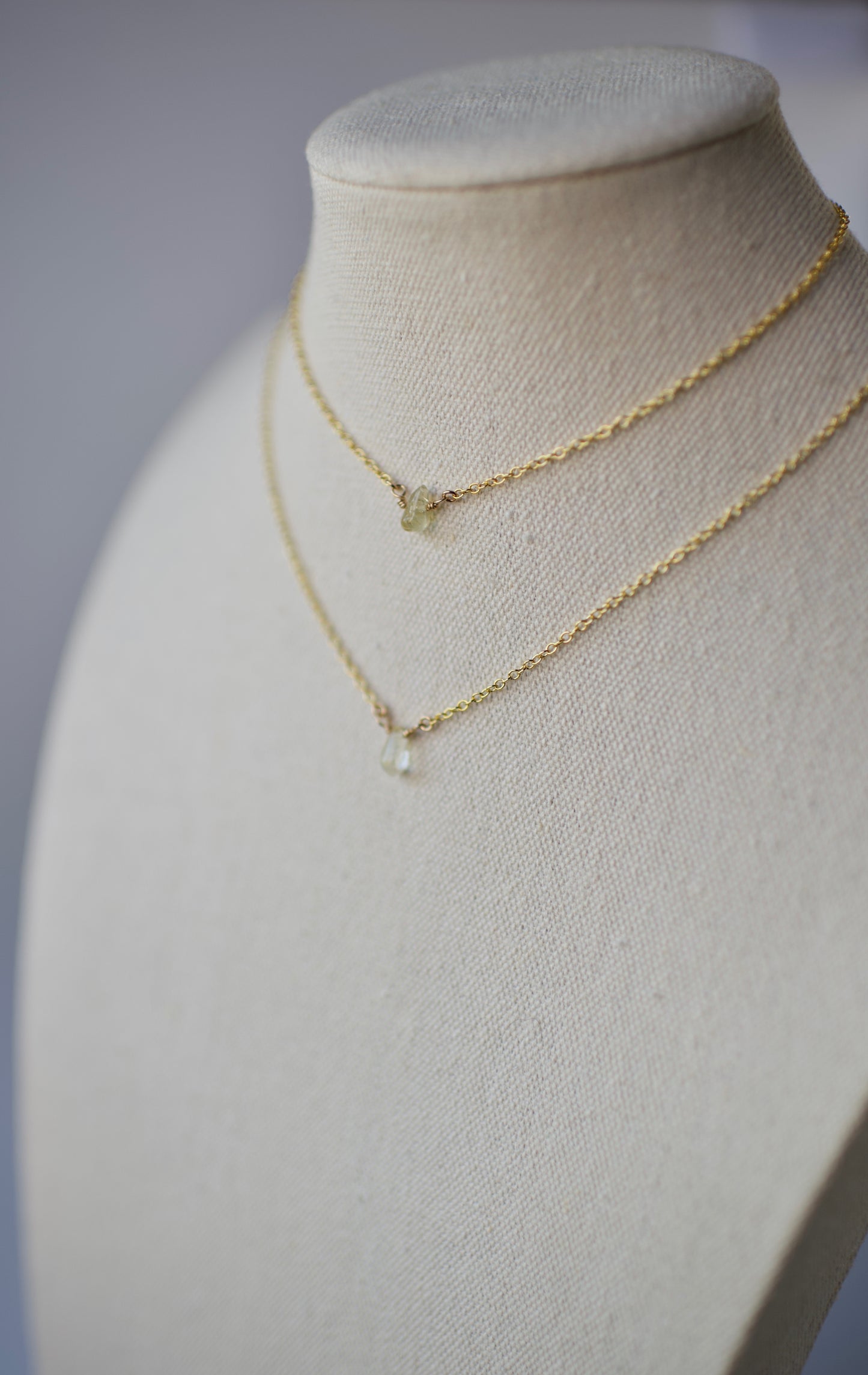 Citrine Dew Drop Necklace