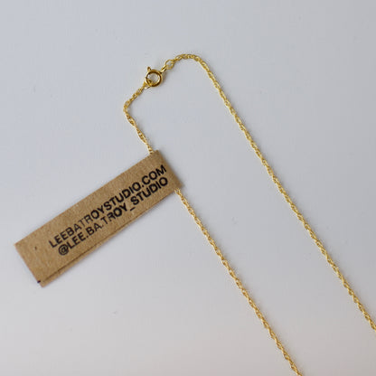 Gold Fill  & Amethyst Bead Bar Necklace