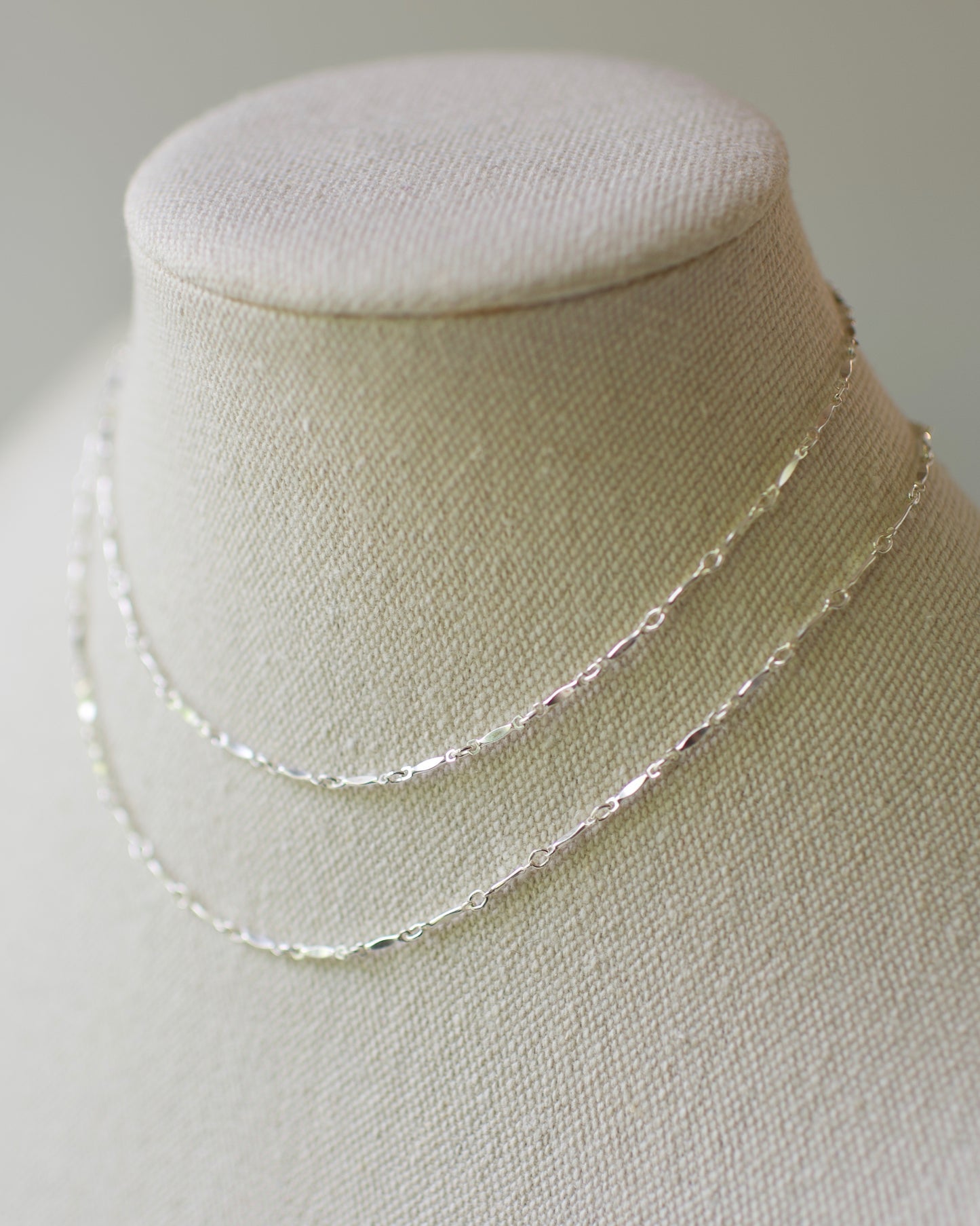 Dapped Bar Chain, Premium USA Standard 14k Yellow & Rose Gold Fill, .925 Sterling Nickel Free - 13-20 inches