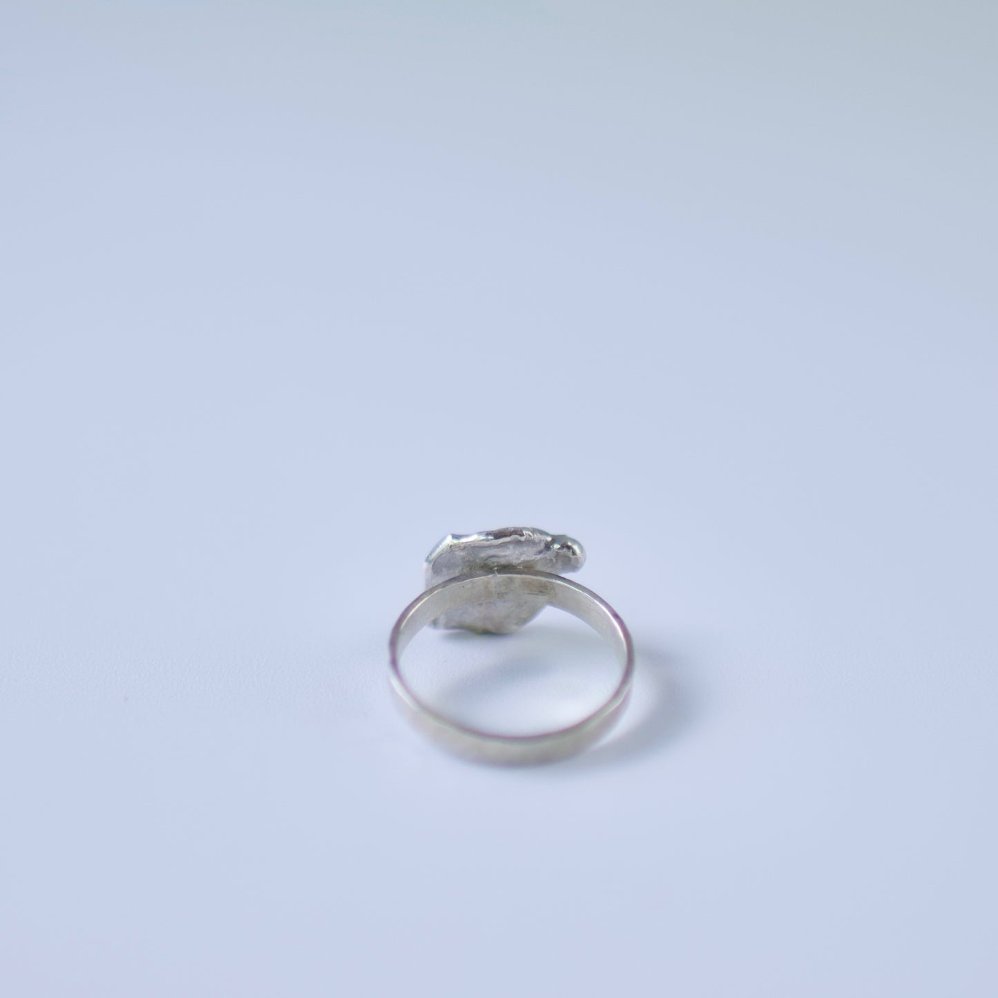 Lake Huron Formed Sterling Ring 1, Size 9